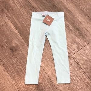 NWT Tea Collection Canal Blue Legging size 3